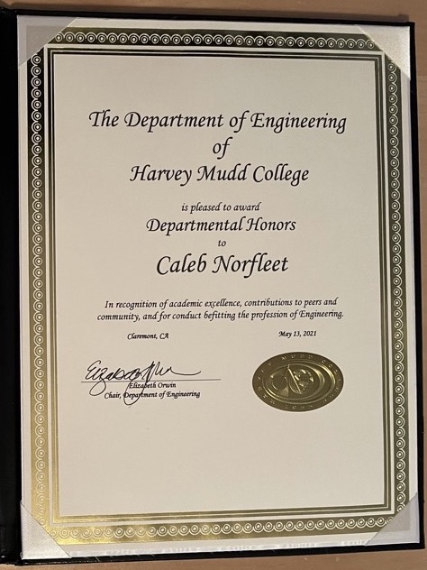 Engineering Departmental Honors